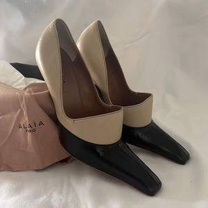 Vintage Alaia EUC 2-tone Heels Sz 37